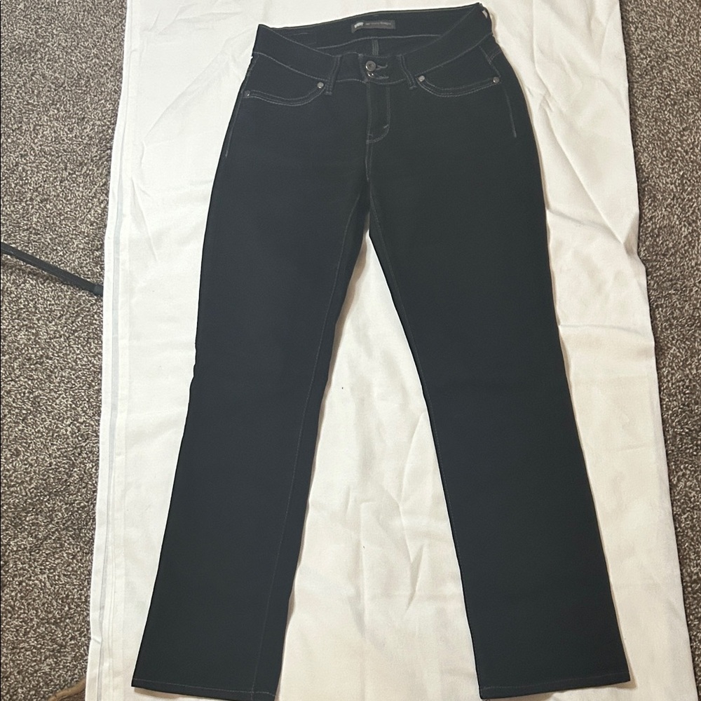 Levi 529 curvy straight Elegant Black Jeans for Women